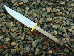 Skinner Knife Blank Hidden Tang 440c Stainless RC 57 58  