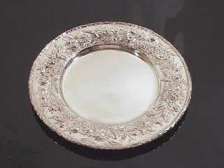 Kirk & Son Sterling Repousse Butter Plate #128  