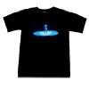 LED Leucht T Shirt Motiv Equalizer  Sport & Freizeit