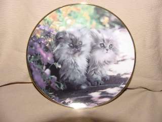 Sitting Pretty Franklin Mint Collector Plate Heirloom  
