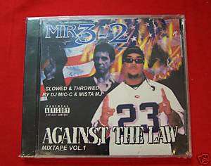 Mr 3 2 Against The Law Vol 1 Texas Rap CD S & C  