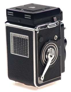 ROLLEIFLEX TLR WHITE FACE 3.5 F RARE MINT XENOTAR CASED  