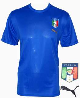 NEW MENS PUMA ITALY TRAINING FOOTBALL T SHIRT L XL XXL  