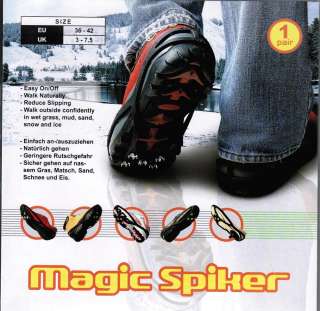 Antirutsch Schuhe Spikes Schuhketten Spike Gleitschutz  