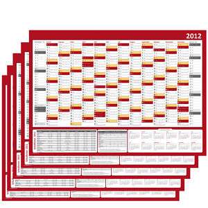 Plakatkalender Jahreskalender 2012 im XL Format  