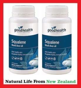 Good Health NZ Squalene Shark Oil 70 Capsules X 2bottle  