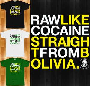   COCAINE T shirt Music Drugs Bolivia Wu Tang Hip Hop 36 Chambers XS 4XL