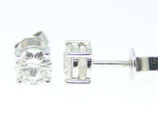 CT NEW ROUND CUT SOLITAIRE DIAMOND STUDS EARRINGS  