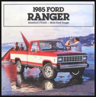 1985 Ford Ranger Pickup Truck Brochure, XLS XLT MINT  