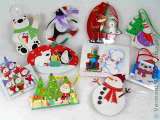 10 Handmade Gift Tag Festive 3D Holiday Christmas NEW!  