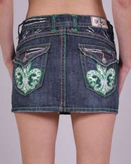 Laguna Beach Jeans DENIM mini Skirt MANHATTAN REDONDO  