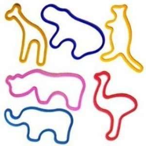 Silly Bandz Gummibänder   Tiere aus dem Zoo  Spielzeug