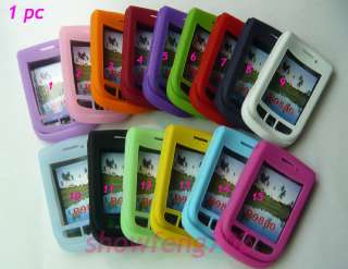   Silicone Skin Case Cover for Blackberry Torch 9800 15 colors  