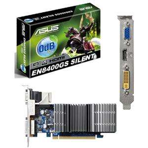 ASUS EN8400GS SILENT/DI/1GD2 (LP) Video Card 1GB DDR2 PCIE 2.0 64 BIT 