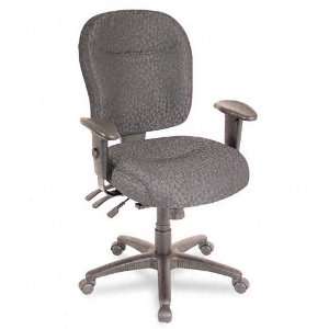  Alera® Wrigley Series Mid Back Multifunction Chair, Gray 