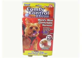 TELEBRANDS COMFY CONTROL DOG HARNESS For Small Dogs  