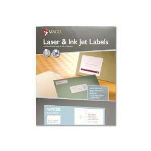  Chartpak White All Purpose Labels MACML0200 Office 