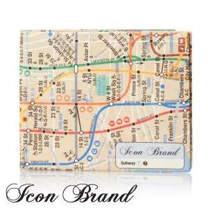 Mens Icon 100 Round The Bend Paper Wallet   White  