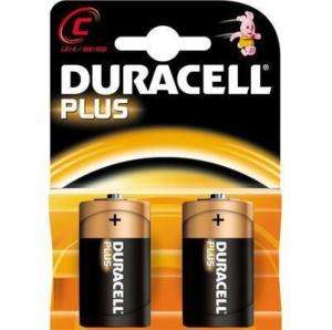Duracell Size C LR14/MN1400 Alkaline Batteries 2 pcs  