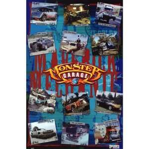 Monster Garage   Collage POSTER Discovery Channel RARE  