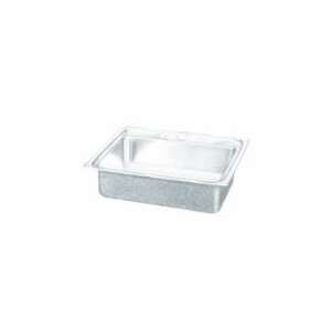  17X16X6 2 Hole 1 Bowl ADA Stainless Steel Sink
