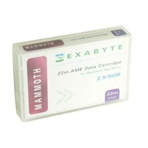  EXABYTE Tape, 8mm Mammoth AME, 1, 22m, 2.5/ 5.0GB 