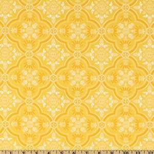  44 Wide Anna Griffin Carmen Collection Medallions Yellow 