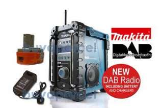 Makita DIGITAL Radio BMR101 DAB + 18V BATTERY + CHARGER  
