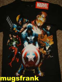 Captain America Wolverine Fantastic Four Soldiers Marvel Comics T 