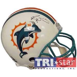  Ricky Williams Miami Dolphins Autographed Helmet Sports 