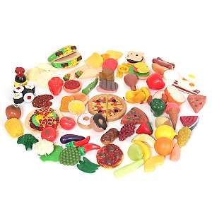 step 2 101 piece play food