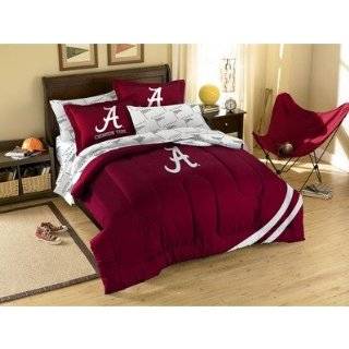 Alabama Crimson Tide NCAA Queen Comforter & Sheet Set (5 Piece Bedding 