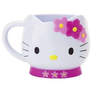 Hello Kitty Head Flower Cup 