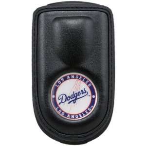  L.A. Dodgers Black Leather Cell Phone Case Sports 