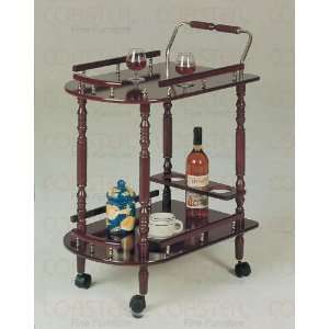 Deco Furniture Vintage Serving Cart Chrome S Mad Men Bar Cart Warmer