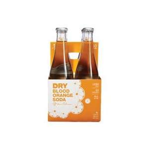 Dry Soda, Blood Orange Dry Soda, 6/4/12 Oz  Grocery 