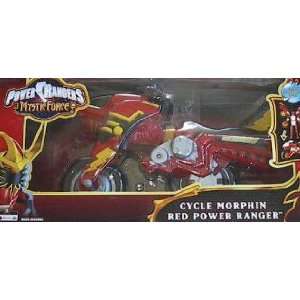   Rangers Mystic Force Cycle Morphin Red Power Ranger 