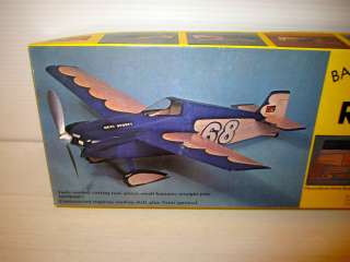 Sterling Balsa Wood Model Kit REAL SPORTY F 1 Air Racing Show Plane 
