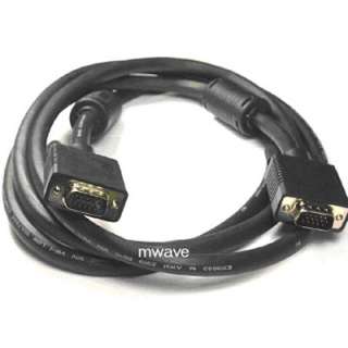 MWAVE Premium 10 ft Super VGA Cable Male to Male HD15  