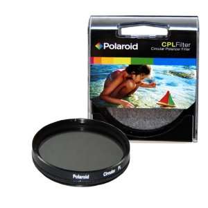  Polaroid Optics 72mm CPL Circular Polarizer Filter Camera 