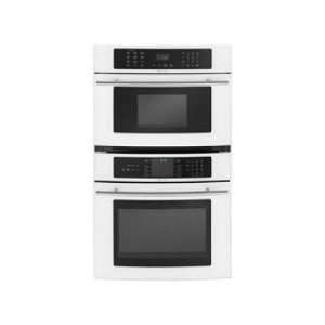   Electric Combination White Microwave/Wall Oven