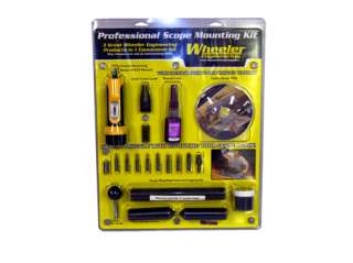 Wheeler Professional Scope Mounting Kit. 3 great Wheeler Engineering 