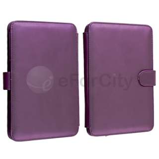   Leather Skin Case Cover Wallet Pouch For  Kindle 3 3G Keyboard