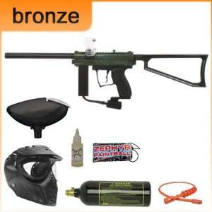  Spyder MR1 Paintball Gun Bronze Starter Package   Green 