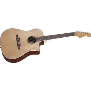   Sonoran Sce Acoustic Electric Guitar Natural Musical Instruments