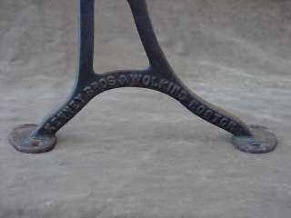   MACHINE AGE INDUSTRIAL ADJUSTABLE CAST IRON TABLE LEGS KENNY BROS USA