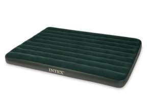 Intex Downy Queen Airbed Inflatable Camp Air Mattress  