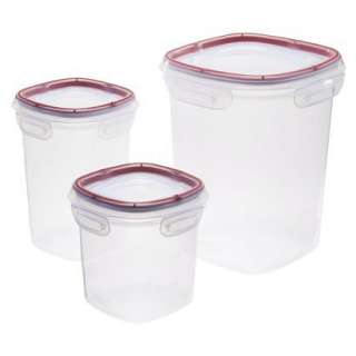 Rubbermaid 6 pc. Lock It Food Canister Set.Opens in a new window