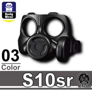 Custom army military gas mask TOY compatible w/ brick minifigures 