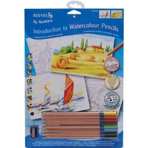   To Art By Number Kit Watercolor Pencils Arts, Crafts & Sewing